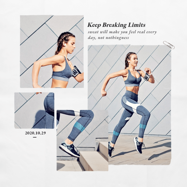 Fashion Women's Sportswear Display Ecommerce Product Image预览效果