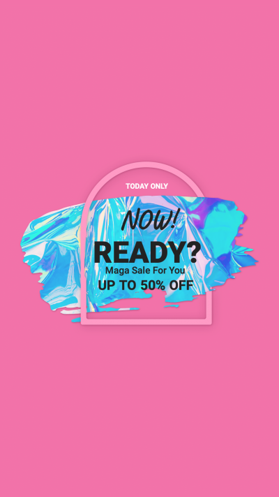 Fashion Pink Arch Frame Black Friday Sales Instagram Highlight