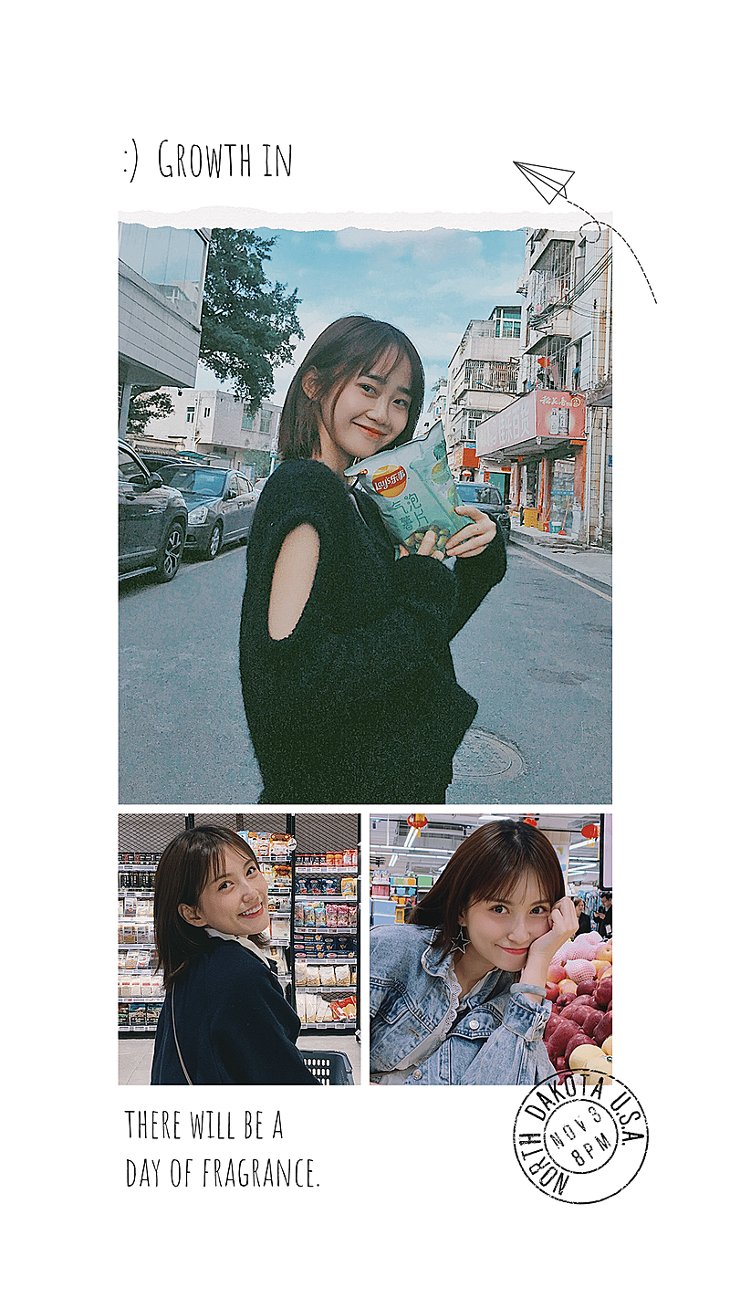 生活娱乐人物晒照简约拼图