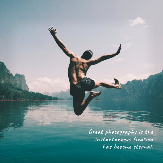 Simple Literary Real Scene Photo Text Quotes Instagram Post预览效果