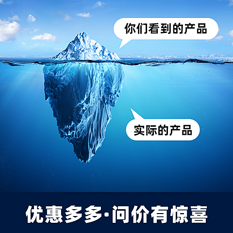 产品通用营销趣味方形海报