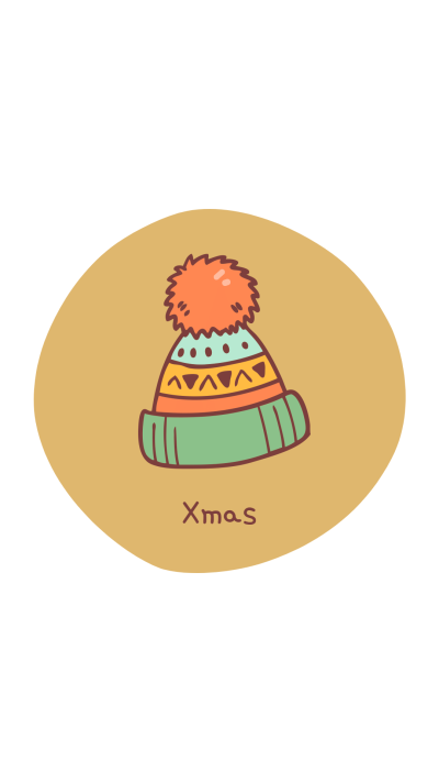 Cute Cartoon Christmas Hat Instagram Highlight