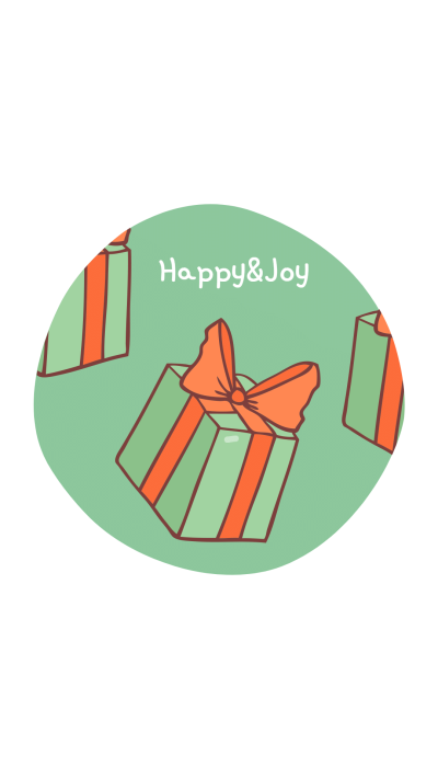 Christmas Cartoon Gift Boxes Illustration Icon Instagram Highlight