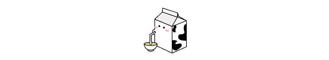 牛奶食品奶茶可爱动态分割线预览效果