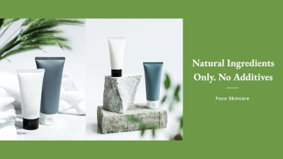 Natural Ingredients Skincare Facebook Cover