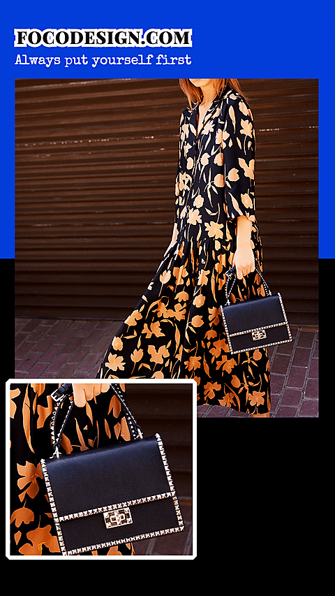 Retro Ladies Bag Detail Display Promo Instagram Story