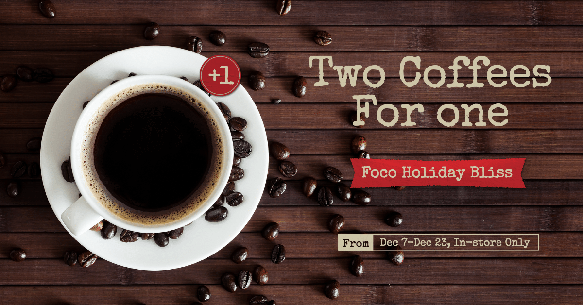 Gold Line Rectangle Literary Coffee Shop Christmas Promotion Ecommerce Story