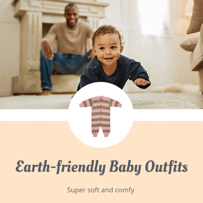 Geometry Typesetting Simple Baby Shop Outfits Display Ecommerce Story预览效果