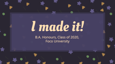 Graduation Party Facebook Cover