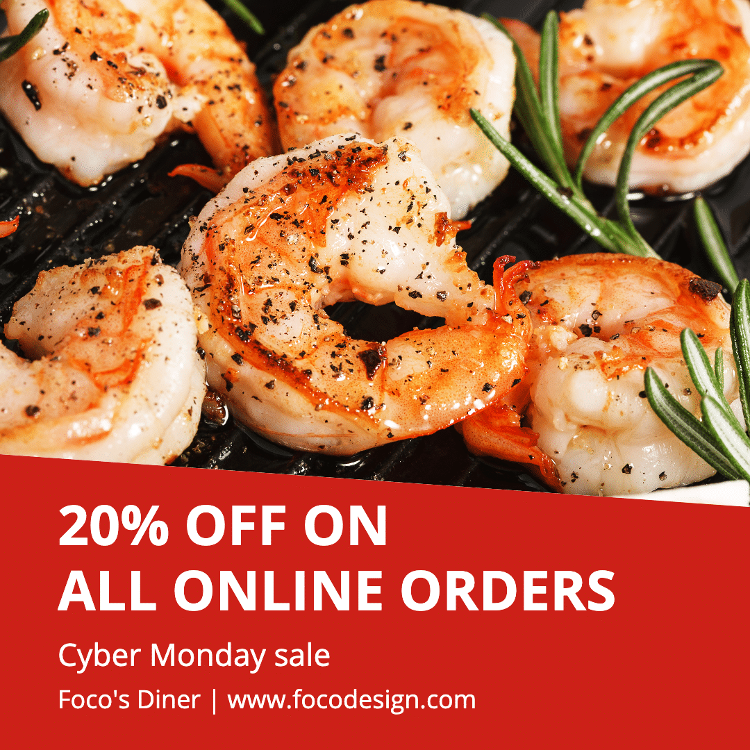 Simple Diner Online Orders Discount Ecommerce Product Image预览效果