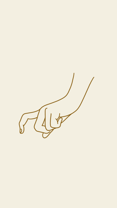 Simple Line Drawing Hand Art Illustration Instagram Highlight