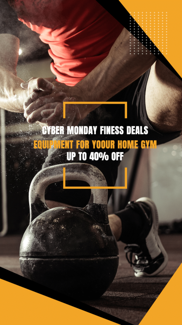 Simple Style Exercies Equipment Sale Promotion Ecommerce Story预览效果