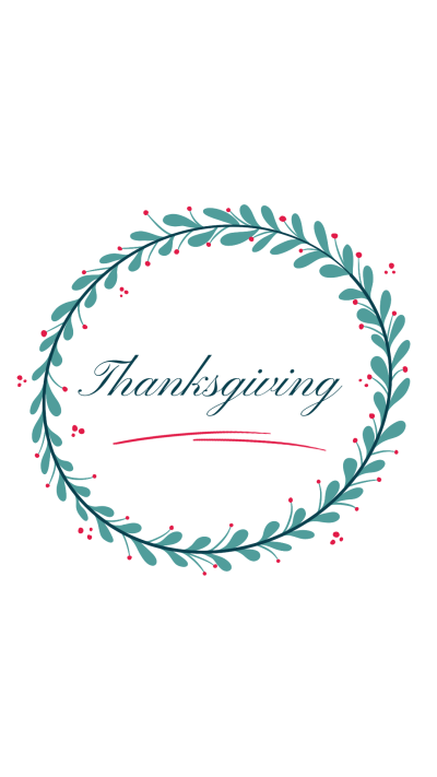 Thanksgiving Wreath Instagram Highlight