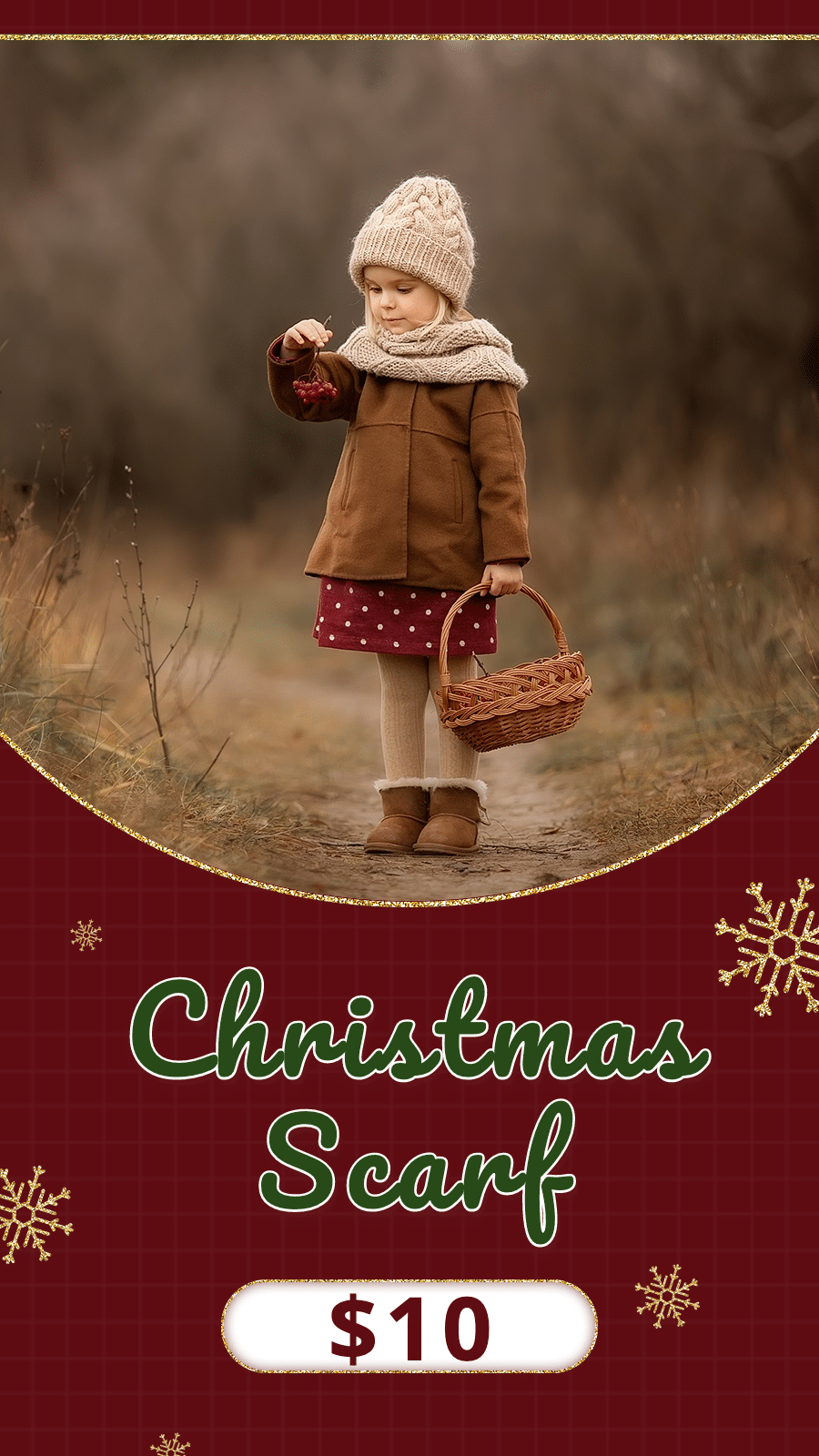 Christmas Gift Recommend Simple Fashion Dark Style Poster Instagram Story