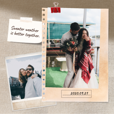 Literary Couple Group Photo Quotes Instagram Post