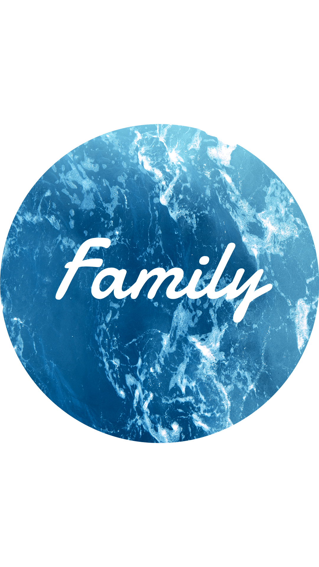 Family with Sea Scenery Instagram Highlight