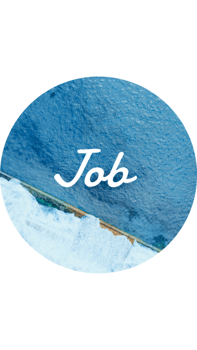 Job Sea Background Round Instagram Highlight