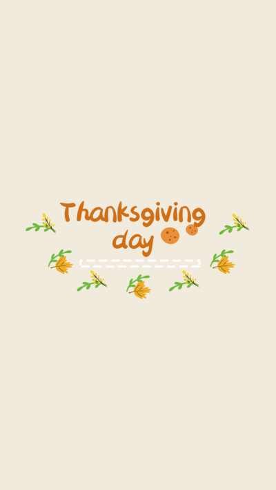 Thanksgiving Day Festival Instagram Highlight