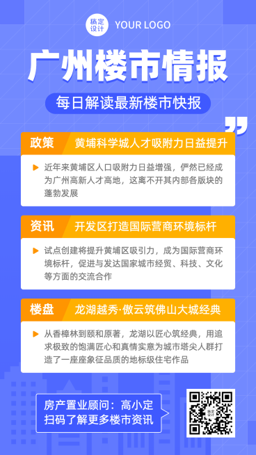 房地产热点营销商务风海报预览效果