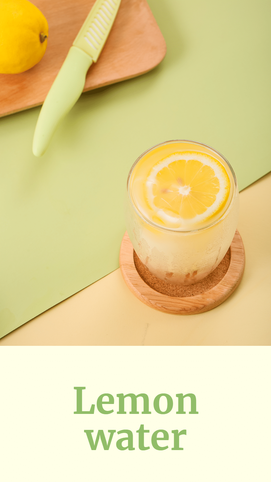 Drinks Lemon Water Art Simple Fashion Style Instagram Story