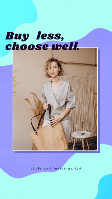 Simple Fashion Women's Outfit Display Instagram Story预览效果