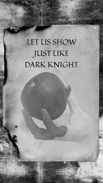 Simple Fashion Personal Dark Knight Show Instagram Story