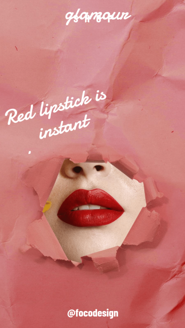 Woman Cosmetics Promotion New Arrival Simple Fashion Style Instagram Story预览效果