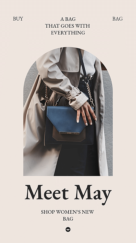 Female Bags and Clothes May New Arrival Ecommerce Story