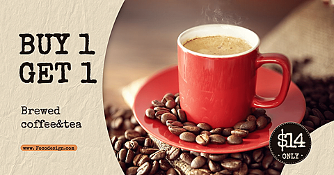 Creative Coffee Shop Christmas Promotion Ecommerce Story】