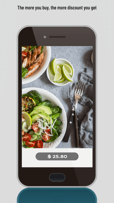 Exotic Cuisine Phone Simulation Template Poster Instagram Story