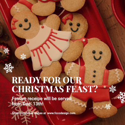 Creative Christmas Dishes Dipslay Instagram Post
