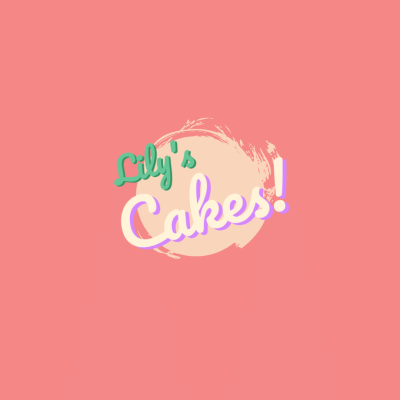 Cute Fashion Style Cake Store Logo Image