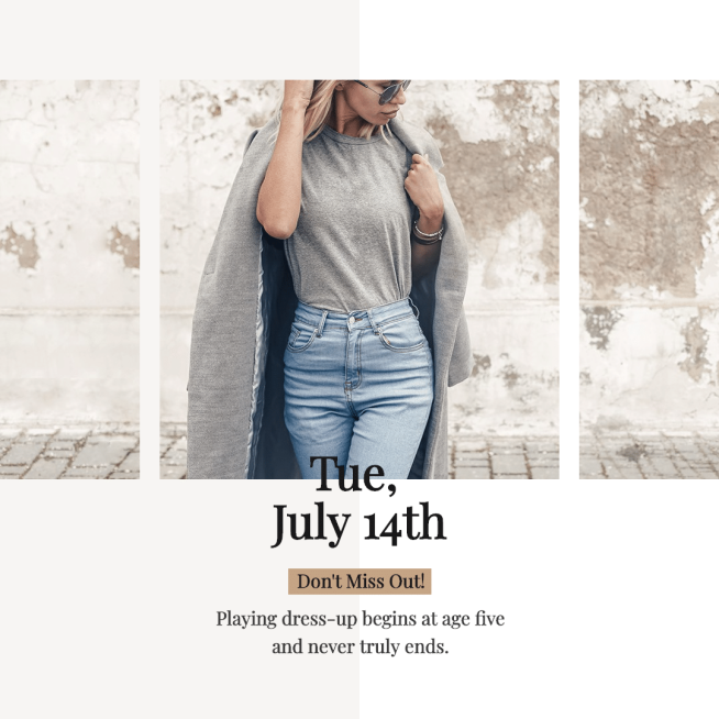 Fashion Women's New Wear Ecommerce Product Image预览效果