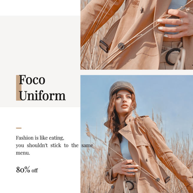Typesetting Fashion Women's Wear New Arrival Ecommerce Product Image预览效果