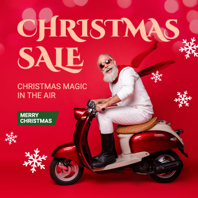 Creative Christmas Sale Display Instagram Post