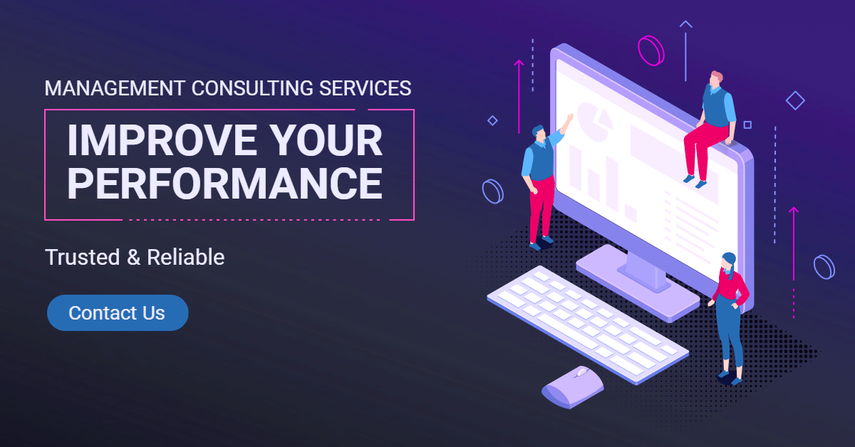 Managing Consulting Services Ecommerce Banner预览效果