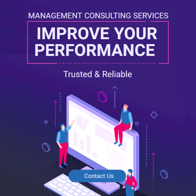 Enterprise Business Management Service Template Simple Style Poster Ecommerce Product