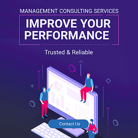 Enterprise Business Management Service Template Simple Style Poster Ecommerce Product