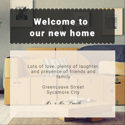 Fashion House Warming Party Invitation Instagram Post