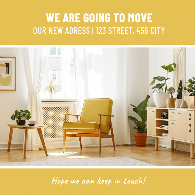 Simple Moving Notice Ecommerce Product Image预览效果