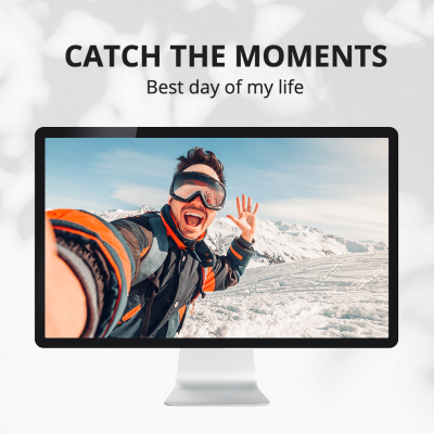 Creative Happy Moment Record Photo Instagram Post