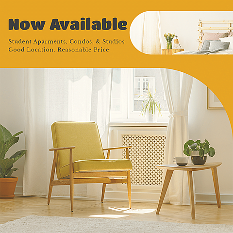 Student Apartment Listings Introduction Template Poster Simple Style Ecommerce Product