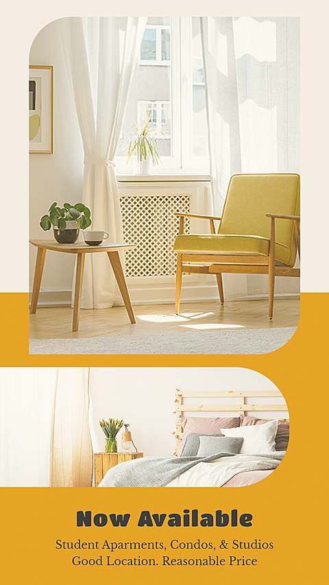 Real Estate Student Housing Listing Information Ecommerce Story