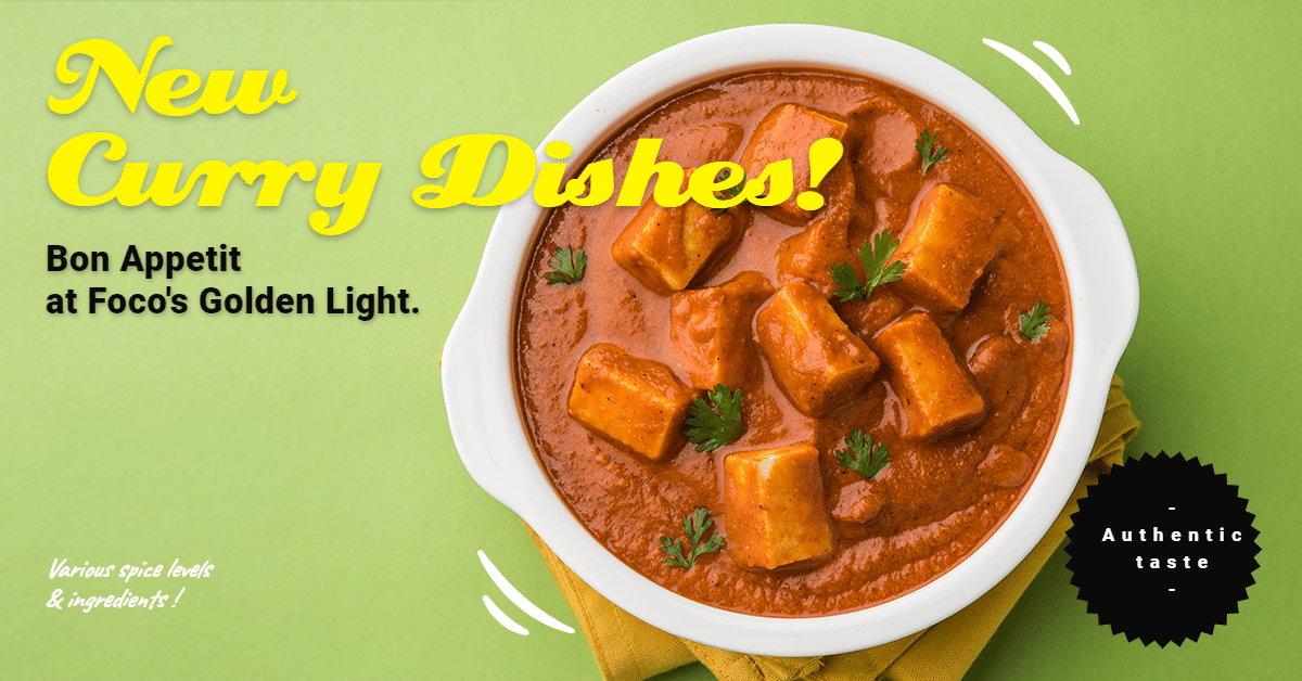 Curry Dishes Ecommerce Banner预览效果