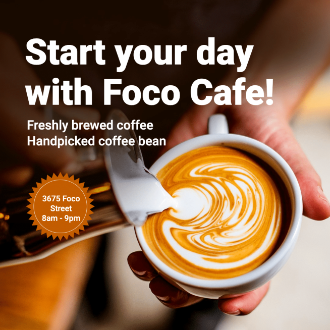 Literary Style Coffee Shop Promotion Ecommerce Product Image预览效果