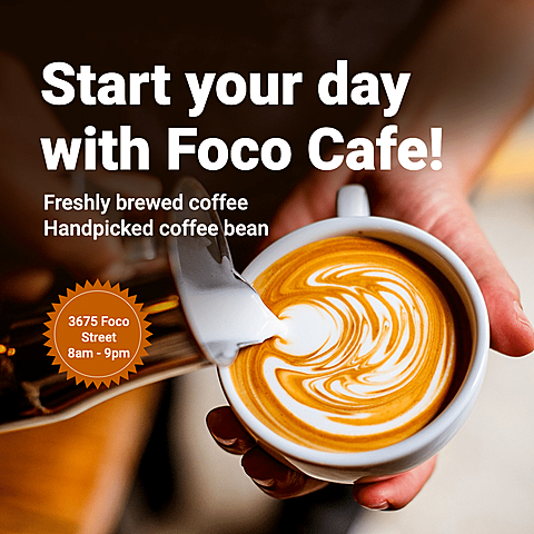Literary Style Coffee Shop Promotion Ecommerce Product Image
