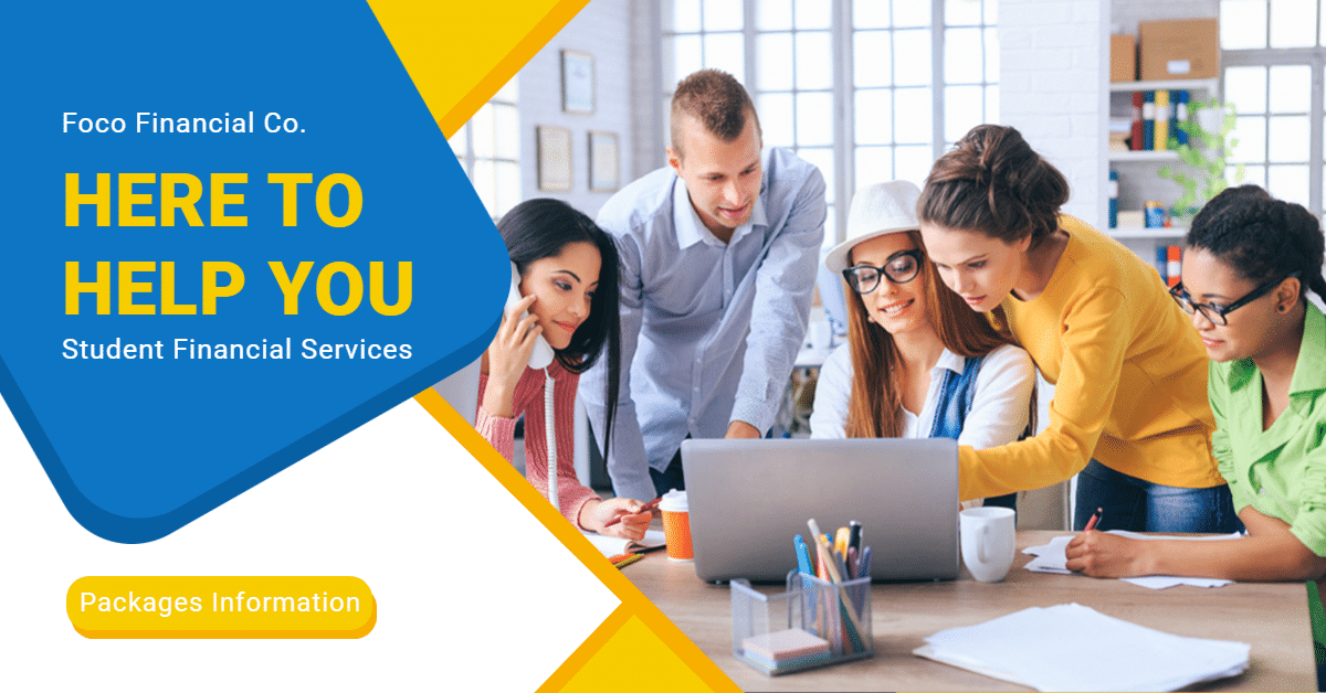Financial Services for Students Ecommerce Banner预览效果
