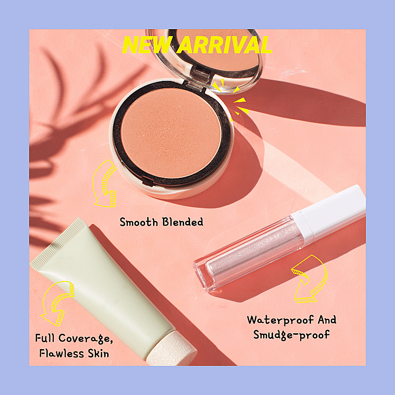 简约美妆产品晒图晒照PLOG