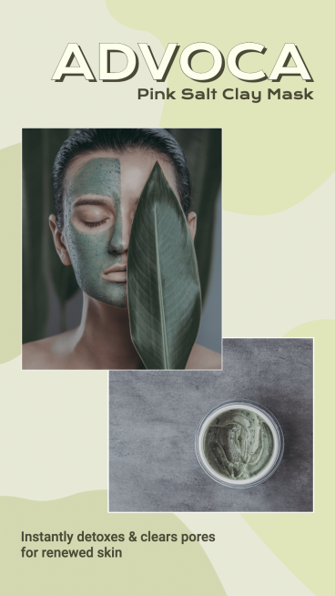 Beauty Makeup Skincare Products Display Simple Style Poster Ecommerce Story预览效果