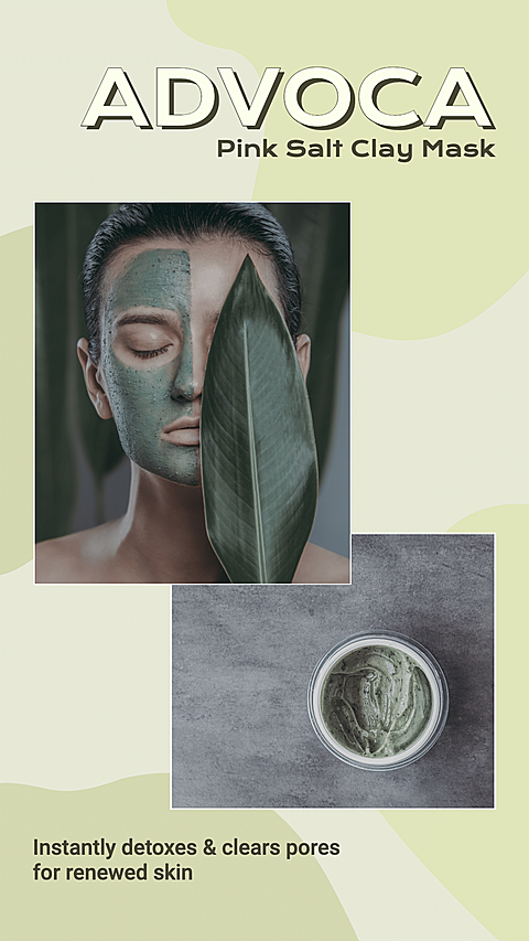Beauty Makeup Skincare Products Display Simple Style Poster Ecommerce Story